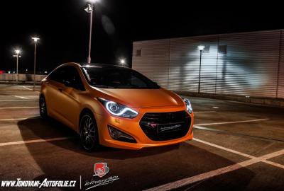 Hyundai i40 electric orange mat