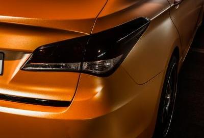 Hyundai i40 electric orange mat