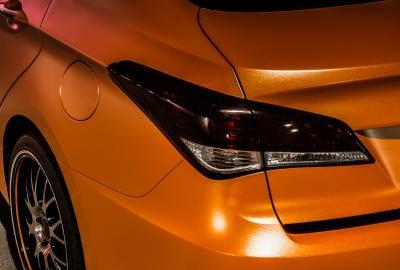 Hyundai i40 electric orange mat