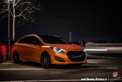 Hyundai i40 electric orange mat